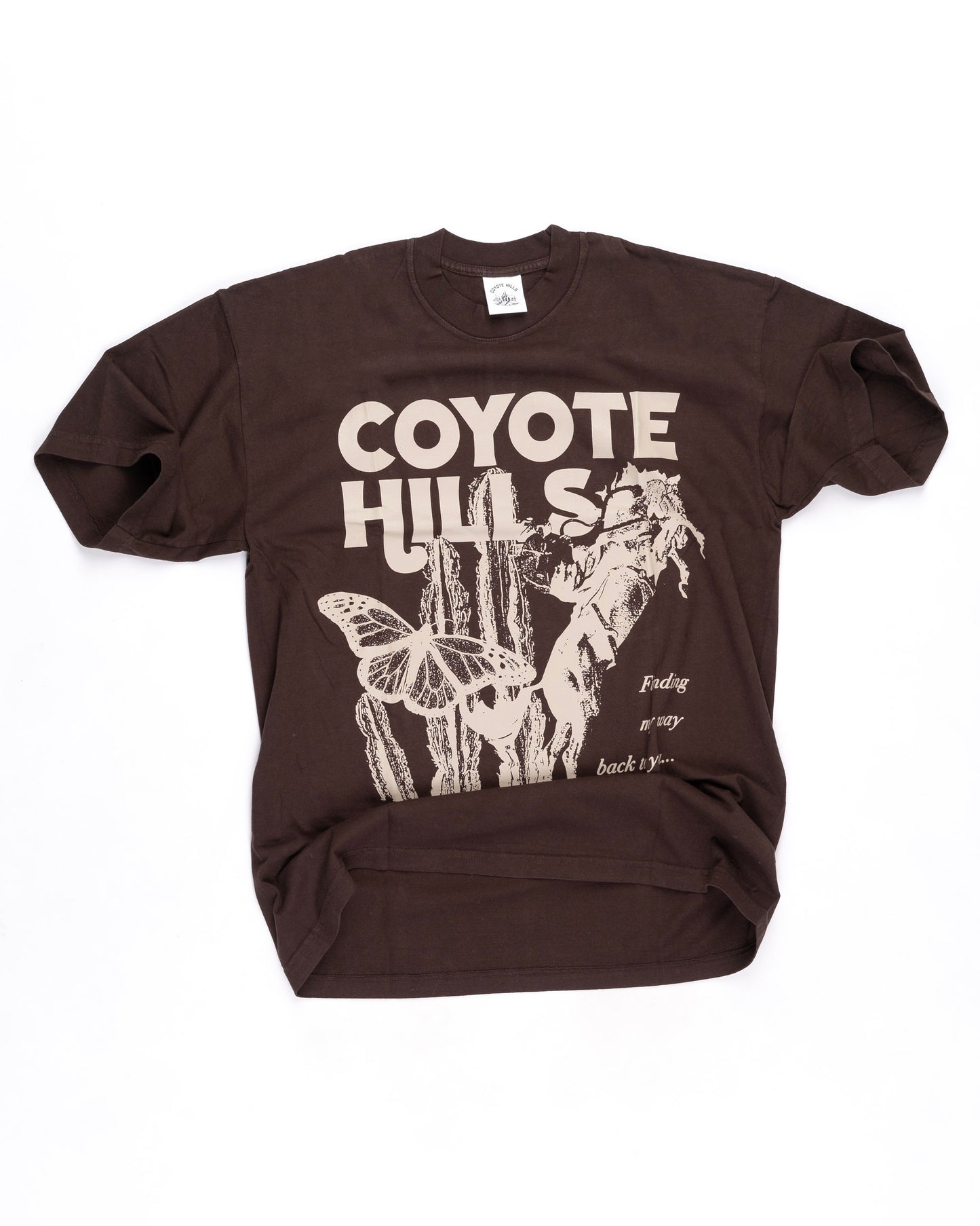 Finding My Way T-shirt - Oak Brown
