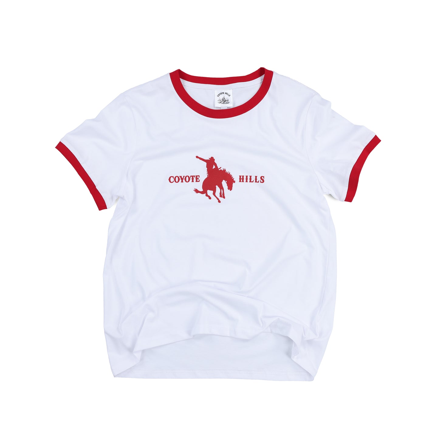 Logo Ringer T-shirt - Red (Women)